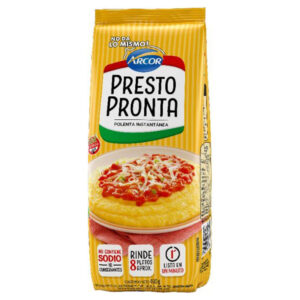 Polenta instantánea Presto Pronta en bolsa 490 g.