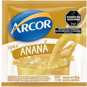Jugo en polvo Arcor de ananá 15 grs