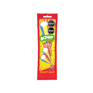 Gomitas tubitos Mogul Extreme de tutti frutti 15 grs