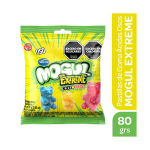 Gomitas frutal Mogul Extreme oso 80 grs