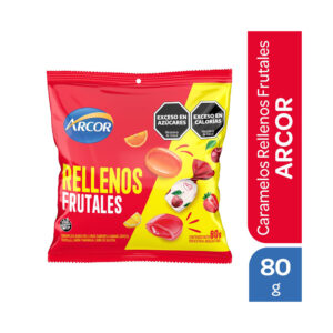 Caramelos surtidos Arcor frutal bolsa 80 grs