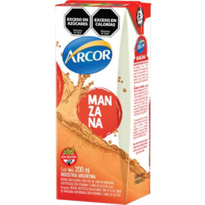 Jugo listo Arcor de manzana 200 ml