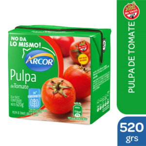 Pulpa de tomate Arcor 520 g. sin TACC