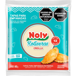 Tapa para empanada Noly criolla rotiser­a 12 u.