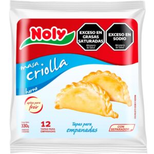 Tapa para empanada criolla Doña Noly bolsa x 12 uni