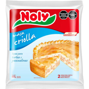 Tapa para pascualina criolla Doña Noly bolsa x 2 uni