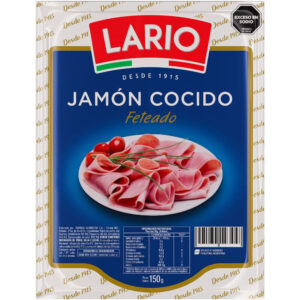 Jamón cocido Lario feteado 150 g.