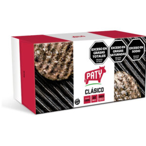 Hamburguesa Paty clásico en caja 20 uni