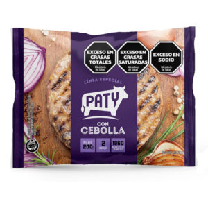 Medallón de carne Paty con cebolla 2 u.