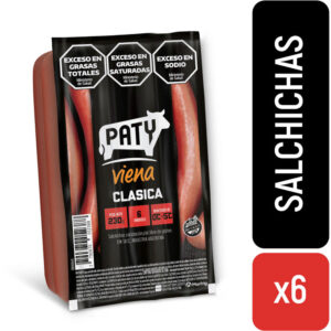 Salchichas clásicas Patyviena flow pack 6 uni