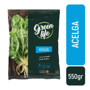 Acelga congelada Green life en bolsa 550 g.