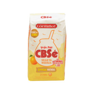 Yerba mate Cbsé silueta naranja Cormillot 500 g.