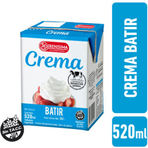 Crema La serenisima para batir 520 cc.