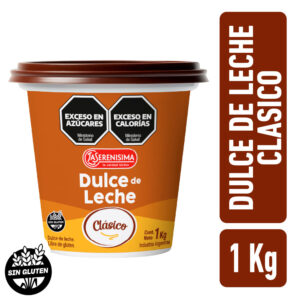 Dulce de leche clásico La Serenísima en pote 1 kg