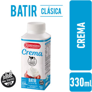 Crema La serenisima para batir 330 cc.