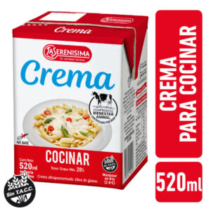 Crema La Serenísima culinaria tetra square 520 ml