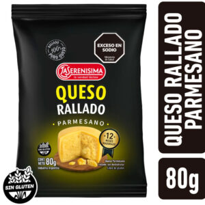 Queso parmesano rallado La serenÍsima 80 g.