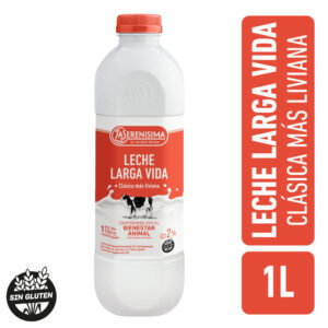 Leche entera larga vida La Serenísima 2 % 1 l.