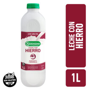Leche descremada La Serenísima hierro 1 l.