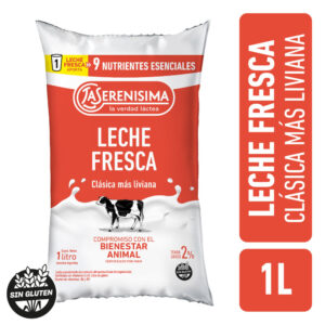 Leche La Serenísima ultra parc descremada multivit 2% sachet 1 lt