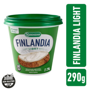 Queso untable Finlandia light pote 290 g.