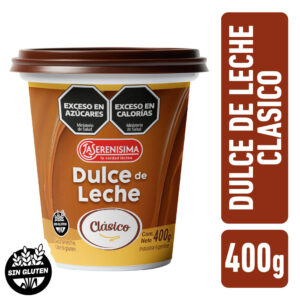 Dulce de leche clásico La Serenísima 400 g.
