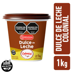 Dulce de leche colonial La Serenísima pote 1 kg.