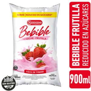 Bebida lactea La serenísima frutilla sachet 900 cc.