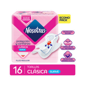 Toalla Nosotras clásica suave CURV 16 uni