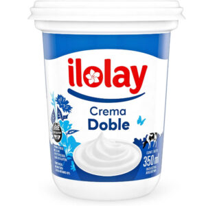 Crema de leche doble Ilolay 350 cc.