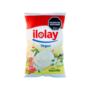 Yogur bebible parcialmente descremado de vainilla Ilolay en sachet 900 g.