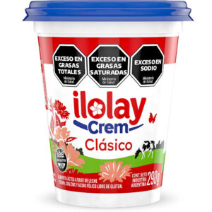Queso crema Ilolay clásico 290 grs