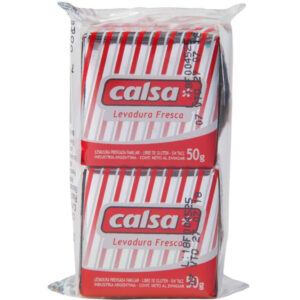 Levadura fresca prensada Calsa 2 x 50 g.