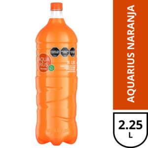 Agua saborizada Aquarius Naranja 2,25 lts