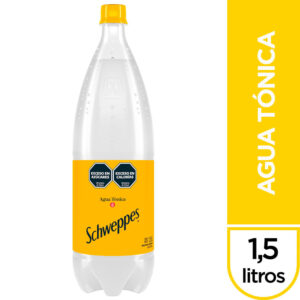 Gaseosa tónica Schweppes 1,5 lts