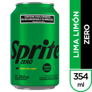 Gaseosa lima limón Sprite Zero 354 ml
