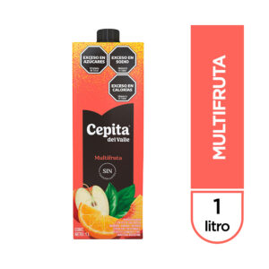 Jugo Cepita del valle 25% multifruta 1 l.