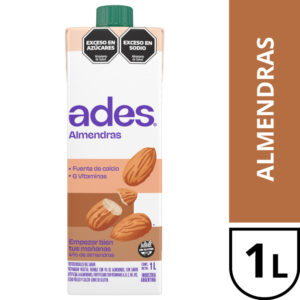 Bebida a base de almendras Ades Almendras 1 lt