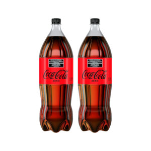 Pack gaseosa Coca Cola zero 2.25 lts + Coca Cola zero 2.25 lts