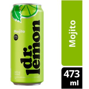 Aperitivo con alcohol Dr lemon mojito en lata 473 cc.