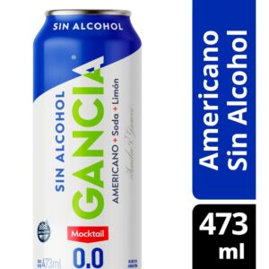 Aperitivo sin alcohol Gancia americano 0% en lata 473 ml
