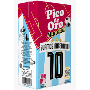 Vino tinto Pico de Oro brick 1 lt