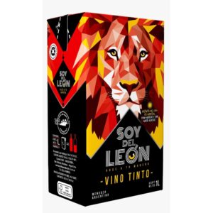 Vino tinto Soy del León tetra 1 lt