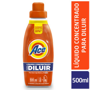 Jabón concentrado Ace clásico botella 500 ml