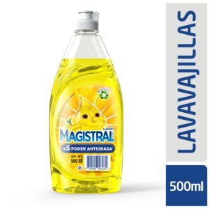 Detergente Magistral Ultra Limón Botella 500 ml