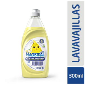 Detergente Magistral Ultra Limón Cremoso Botella 300 ml