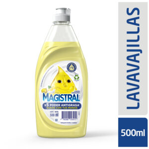 Detergente Magistral Ultra Limón Cremoso Botella 500 ml
