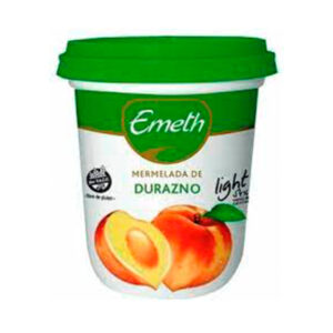 Mermelada Emeth de durazno light pote 420 g.