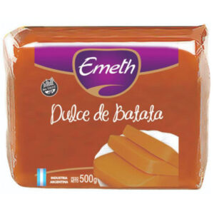 Dulce de batata Emeth pouch sin TACC 500 g.