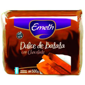 Dulce de batata Emeth con chocolate 500 g.